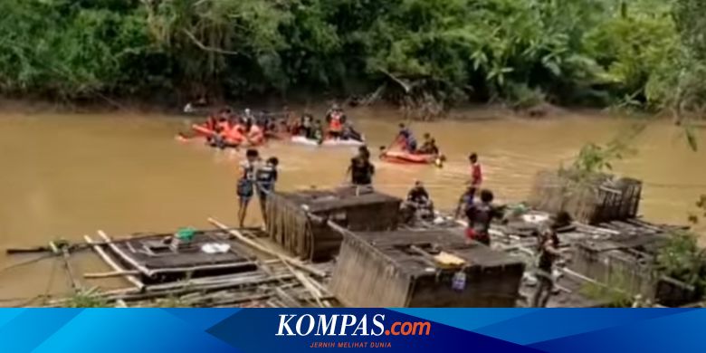 Minibus Terjun, Ibu Muda Meninggal Tenggelam Terjepit di Dasar Kali Tabalong, Bayinya Selamat