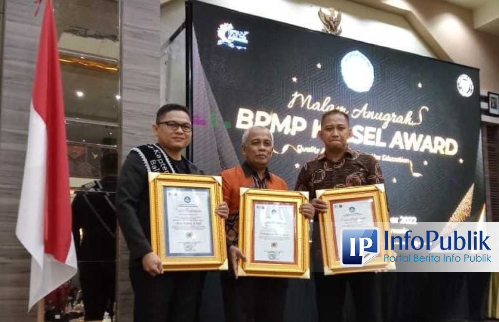 Balangan Disdik Raih Tiga Penghargaan di BPMP Award – InfoPublik