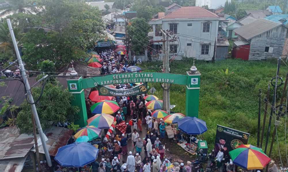 Ribuan Hadiri Haul Habib Basirih Banjarmasin ke-76