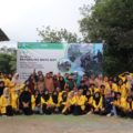 Hari Bersih-bersih Desa Bangkiling Raya bersama Mahasiswa ULM & Adaro