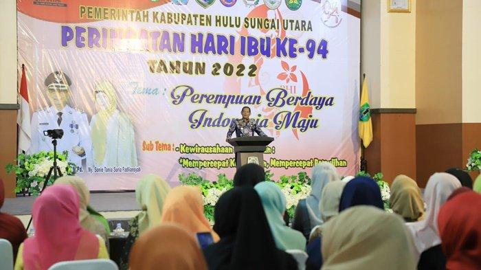 Hari Ibu, Pj Bupati HSU Suria Fadliansyah Sebut Pentingnya Peran Perempuan dalam Pembangunan