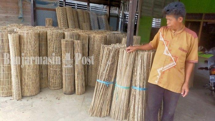 Bambu Tampirai Buatan Pengrajin Kabupaten Hulu Sungai Utara Bawa Bahan Baku dari Balangan – Banjarmasin Post