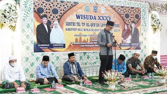 Sekda Kabupaten HSS H Muhammad Noor Hadiri Wisuda 809 Santri di Kandangan – Banjarmasin Post
