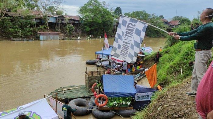Kampanyekan Peduli Sungai Tabalong, Bamasung 4 Turut Penuhi Penanaman Pohon dan Pelepasan Bibit Ikan
