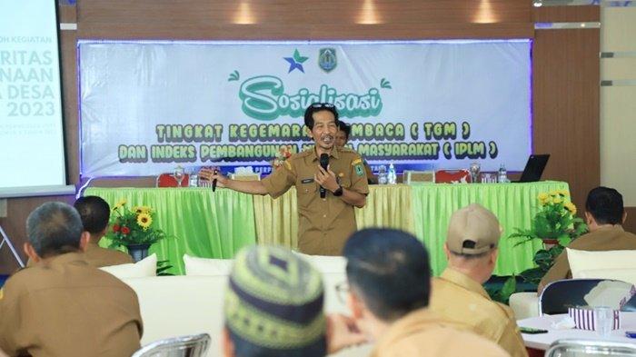 Kepala Desa Diundang, Upaya Tingkatkan Minat Baca Warga Kabupaten Hulu Sungai Utara