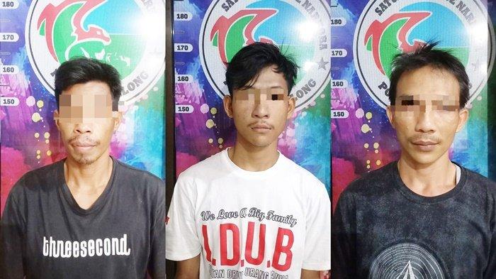 Tiga Pelaku Peredaran Sabu di Kecamatan Tabalong Ditangkap Polisi, Barang Bukti Di Kardus Sampah
