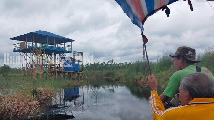 Gazebo Wisata Kalsel Akan Dibangun di Kawasan Rawa Jingah Longitudinal Kabupaten Hulu Sungai Utara