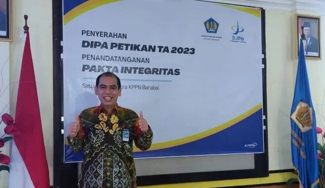 Kantor Pelayanan Perbendaharaan Negara (KPPN) Barabai Melaporkan Realisasi Pengeluaran Tahun 2022