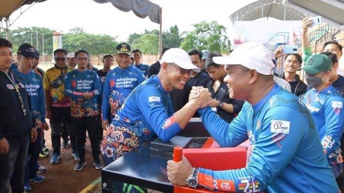 Bupati H Achmad Fikry Buka Pesta Olahraga Tradisional – Infobanua.co.id