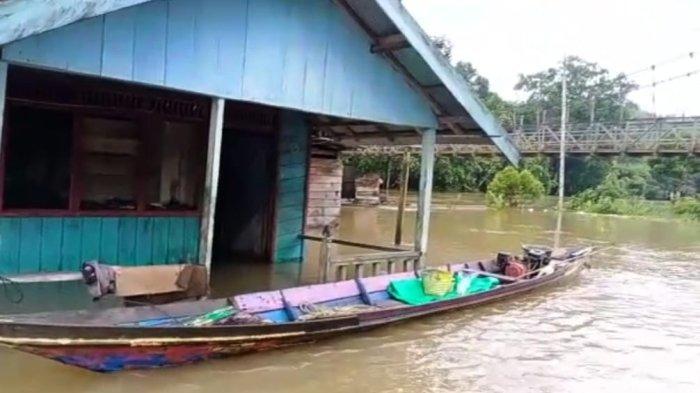 Banjir di Kalimantan Tengah, Kecamatan Arut Utara, Kobar kembali terendam, air dikirim dari hulu