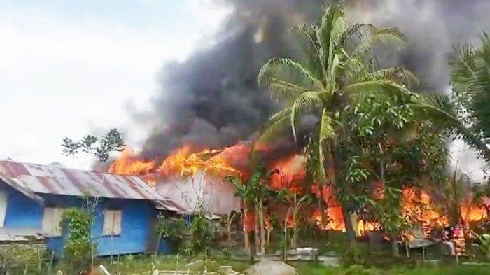 Kebakaran Rumah di Kalsel HSS Menelan Satu Nyawa, Korban Diduga Tidur Saat Rumah Terbakar – Tribun Kalteng