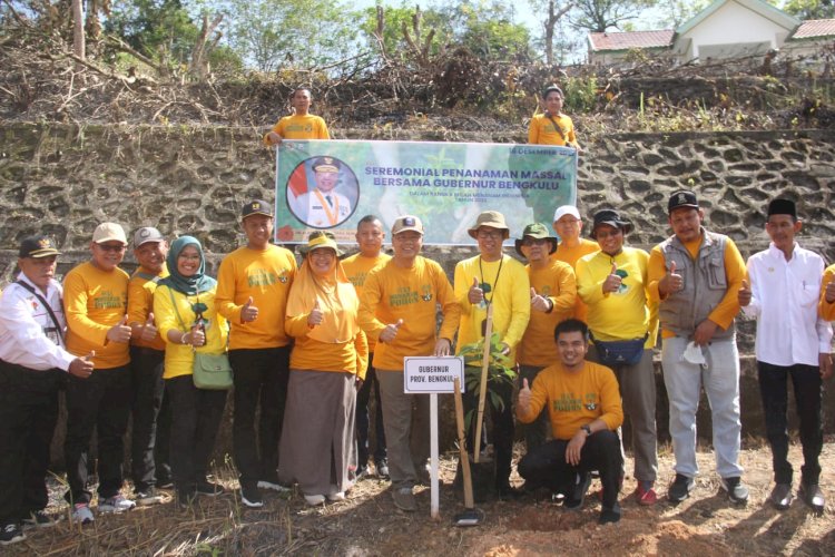 Bast Hulu Kota Benteng-Bengkulu Tanam 26.065 Pohon