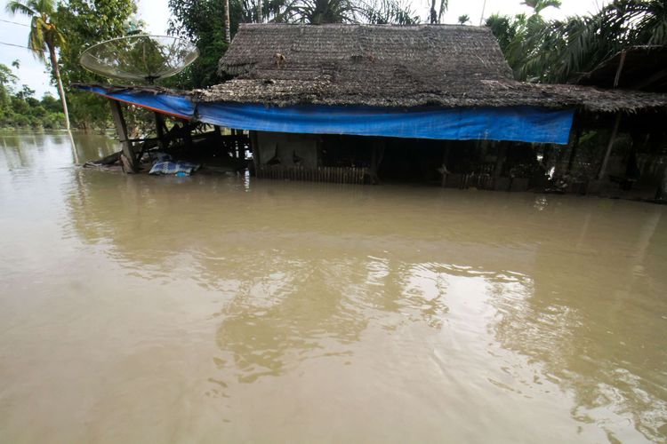 Banjir Menerjang Lubok Heritage Aceh Utara
