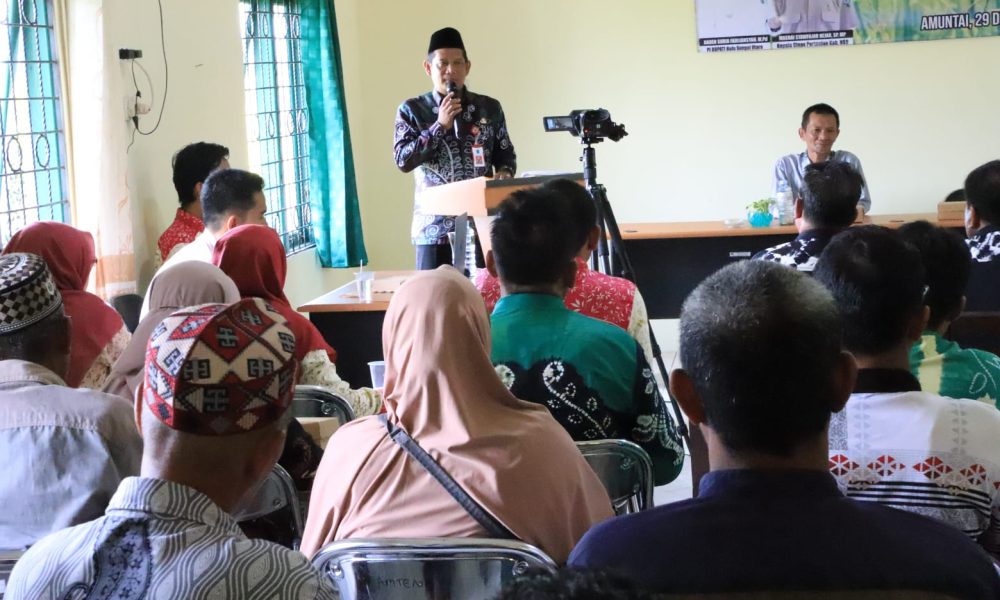 Hadiri Rapat Teknis Penyuluhan Pertanian, Plt Bupati HSU Minta Petani Lebih Berdaya Saing