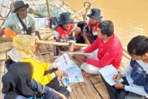 Unja menyampaikan fakta degradasi Sungai Batanghari kepada Gubernur Haris