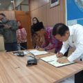 Pemkab Tapin Tandatangani MoU dengan Kantor Badan Informasi Geospasial Republik Indonesia