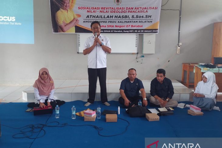Legislator: Sosialisasi Revitalisasi dan Aktualisasi Nilai-Nilai Pancasila Penting – ANTARA Kalimantan Selatan