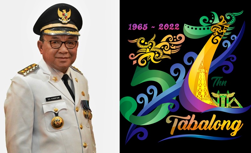 Logo HUT Kabupaten Tabalong ke-57 Resmi Dirilis, Ini Makna yang Dikandungnya!