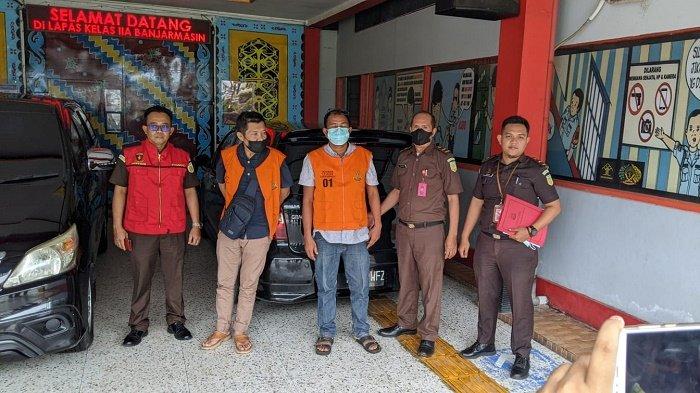 Resmi Ditahan, 2 Tersangka Korupsi Pengadaan Tanah Bendungan Tapin di Lapas Banjarmasin