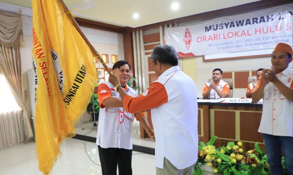 Budiansyah Pimpin ORARI HSU Periode 2023 – 2026 – Kanal Kalimantan