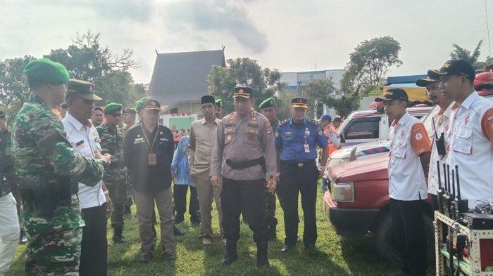 Siaga Bencana Alam di HST, TNI-Polri Bersama Pemda Kerahkan Pasukan