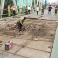 Perbaikan Jembatan Paringin di Kabupaten Balangan Dimulai, Jalur Alternatif Disiapkan Pos Banjarmasin