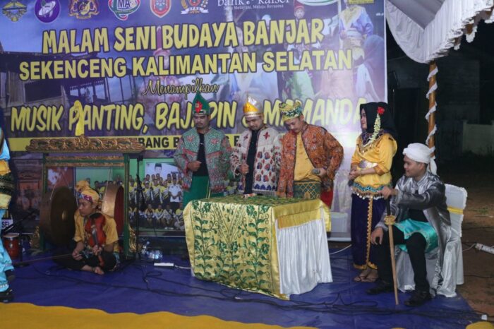 Dari Japin hingga Mamanda, Malam Seni Budaya Banjar Sekenceng Kalimantan Selatan berlangsung sangat meriah