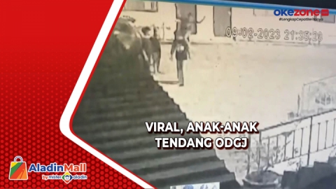 virus!  Anak SMP Tendang ODGJ di Tarakan, Polisi Tangkap 3 Pelaku: Okezone Video