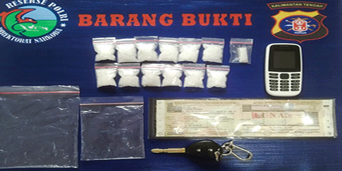 Ingin mengedarkan sabu di Kalteng, warga Tabalong, Kalsel ditangkap Satres Narkoba Polres Bartim