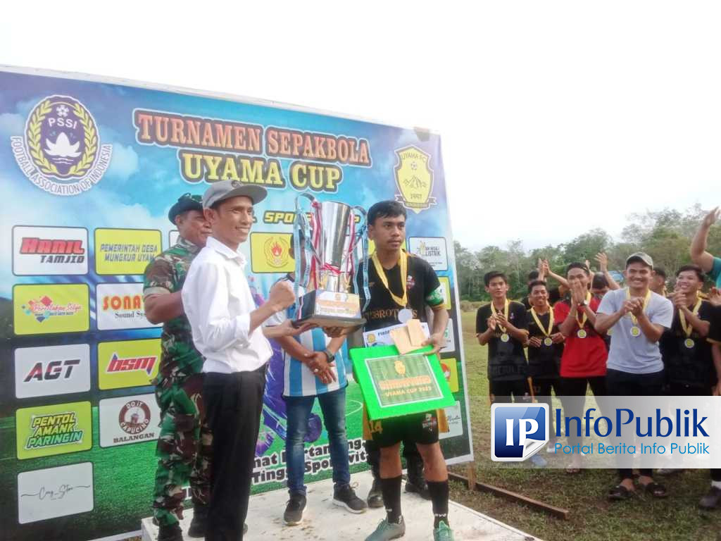 Bupati Juai Tutup Turnamen Piala Uyama 2023 – InfoPublik