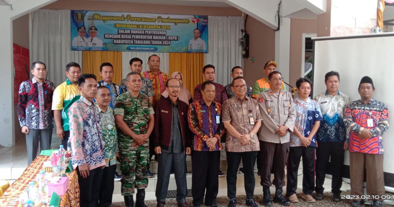 Musrenbang RKPD Tabalong Tahun 2023 Didominasi Usulan Bidang Infrastruktur