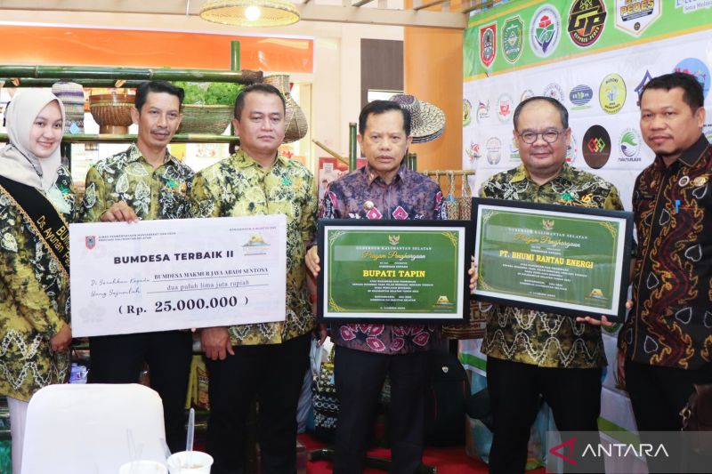 BUMdes di Tapin merupakan salah satu yang terbaik di Kalimantan Selatan