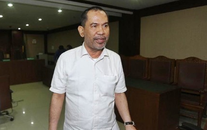 Usai divonis korupsi, mantan Bupati HST Abdul Latif diadili atas tindak pidana pencucian uang di Pengadilan Tipikor Banjarmasin