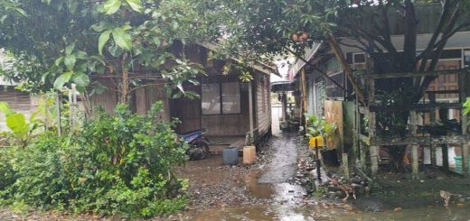 Intensitas Hujan Tinggi Status Bendungan Amandit Kabupaten Hulu Sungai Selatan Siaga 1 Posko Banjarmasin
