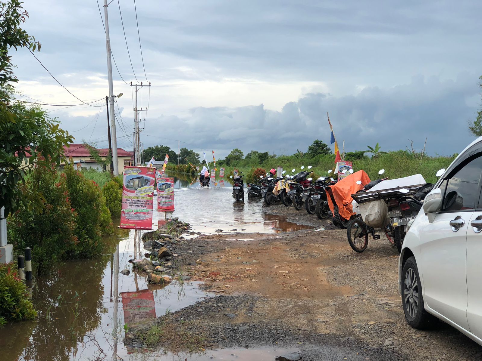 Jadi Langganan Banjir, Desa Sungai Sipai Martapura Kurang Perhatian