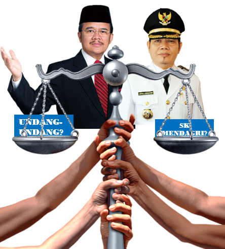 PERMASALAHAN DESA DAMBUNG – Mana yang lebih tinggi, undang-undang atau keputusan menteri?  – Menyimpan