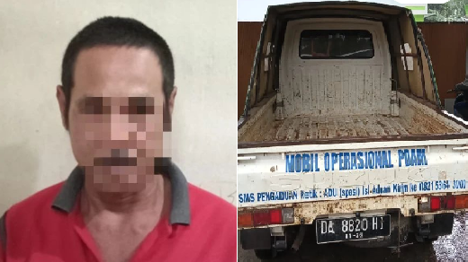 Karyawan PAM Tabalong Berulang Kali Mencuri Pipa Besi Menggunakan Mobil Operasional Kantor
