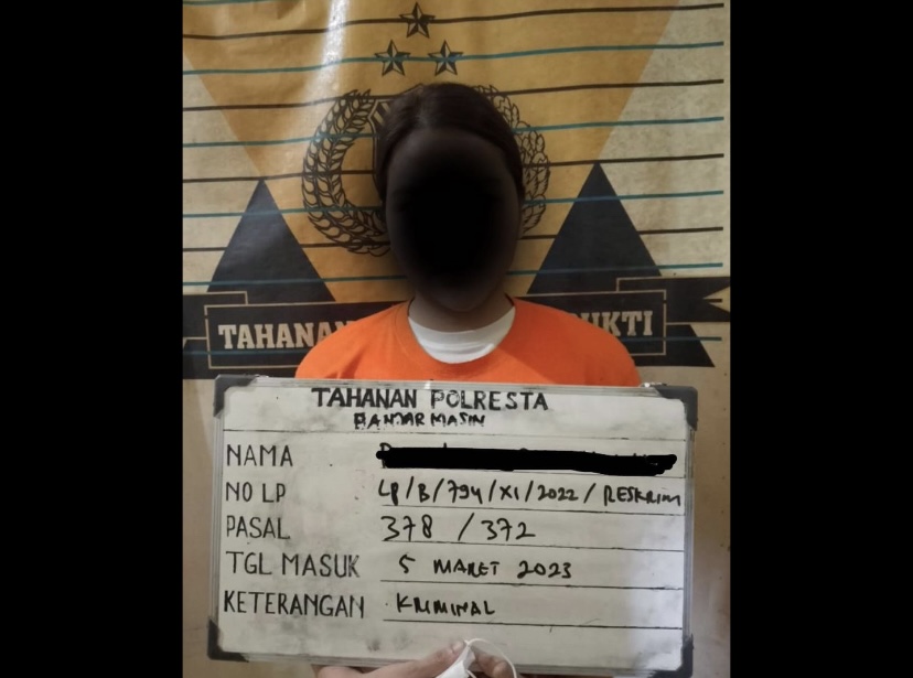 Penipuan Berkedok Silaturahmi Online, Selebriti Banjarmasin Ini Dijebloskan ke Penjara