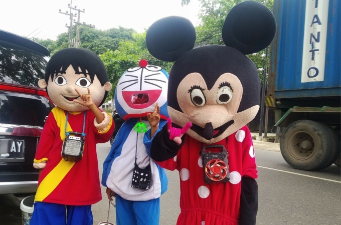 Tindak Lanjut Jaring Tiga Badut Asal Banjarmasin di HST: Menunggu Pulang, Melacak Rumah