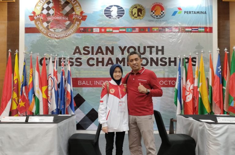 Kisah Nisfha, Pecatur Muda HSU Raih Perak di Asian Youth Chess Championships 2022