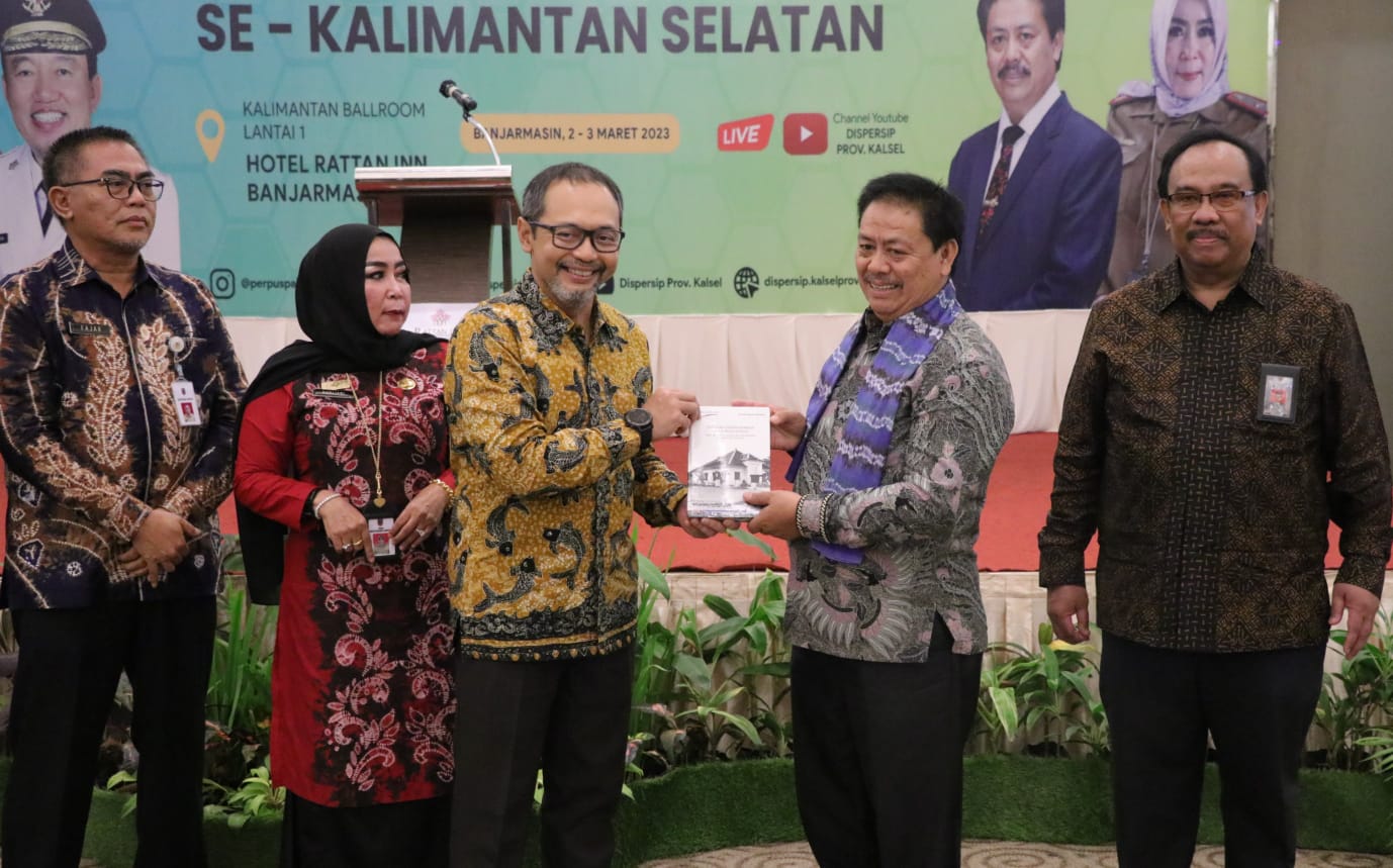 Kalsel Bersinergi dengan Perpustakaan Nasional dan Perpustakaan Daerah untuk Membangun Budaya Literasi