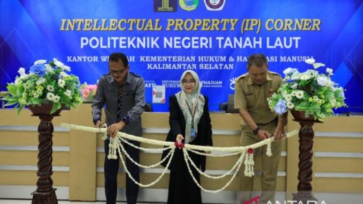 Kementerian Hukum dan HAM membuka layanan kekayaan intelektual di Politeknik Negeri Tanah Laut