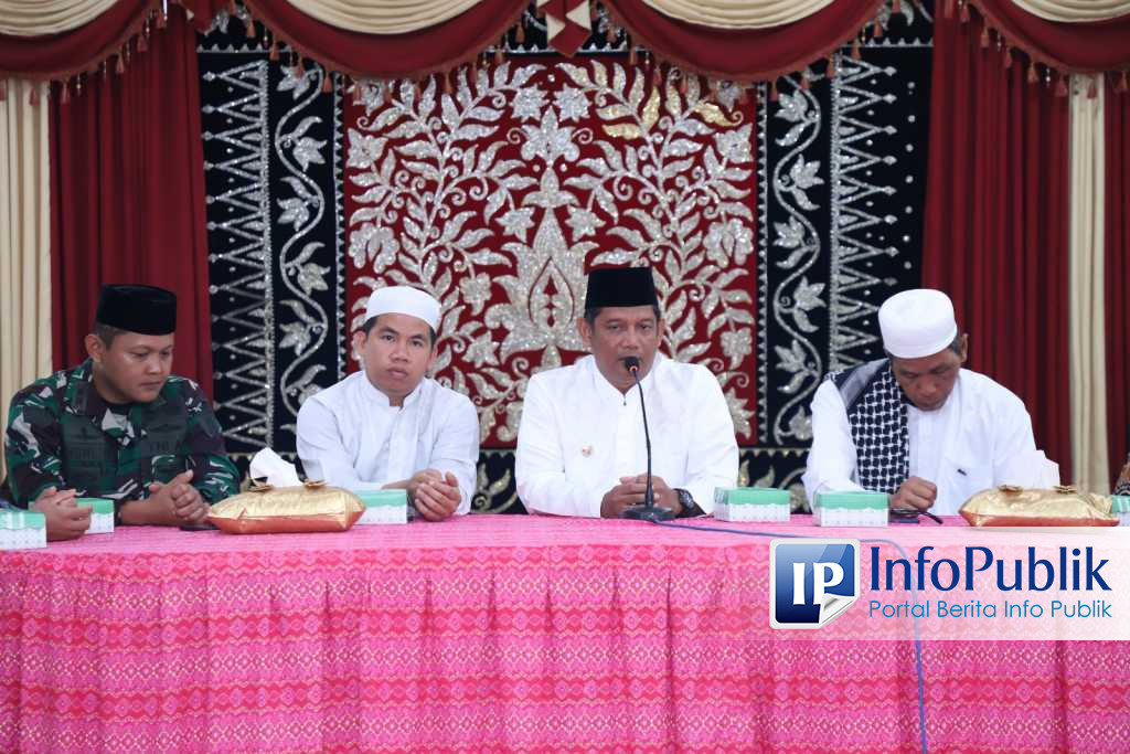 Menyambut Bulan Suci Ramadan, MUI HSU bersilaturahmi dengan Plt Bupati HSU