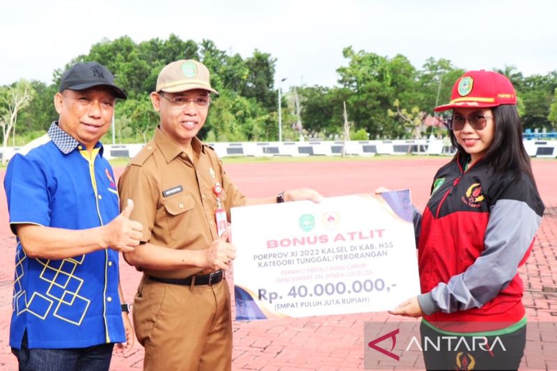 Bonus Porprov Kalsel Dicairkan, Tapin Kucurkan Rp.  2,6 miliar dalam APBD