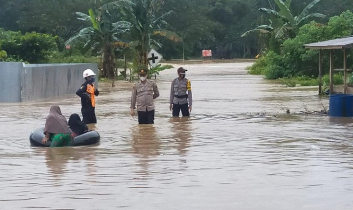 Data Lengkap Dampak Banjir di Kecamatan Awayan Balangan Badalungga Hilir 3 Km Jalan Tarandam – Wartabanjar