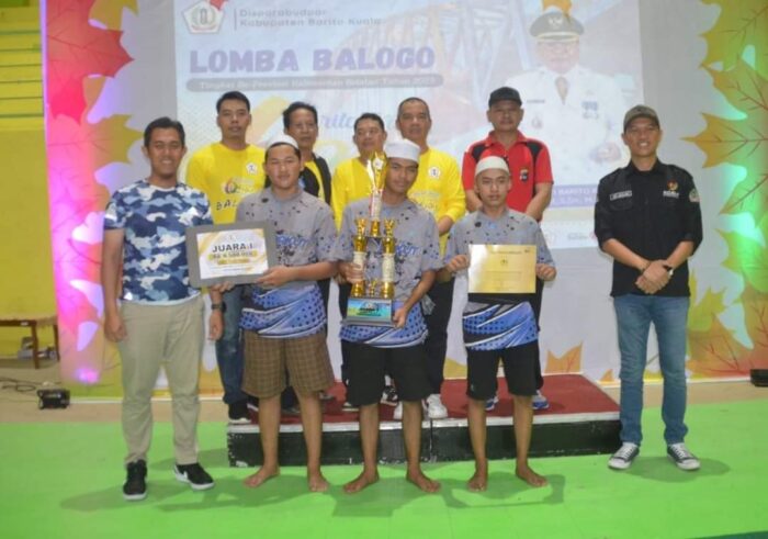 Diikuti 585 Peserta, Tim F2R Tapin Raih Juara Balogo Kalsel di Batola